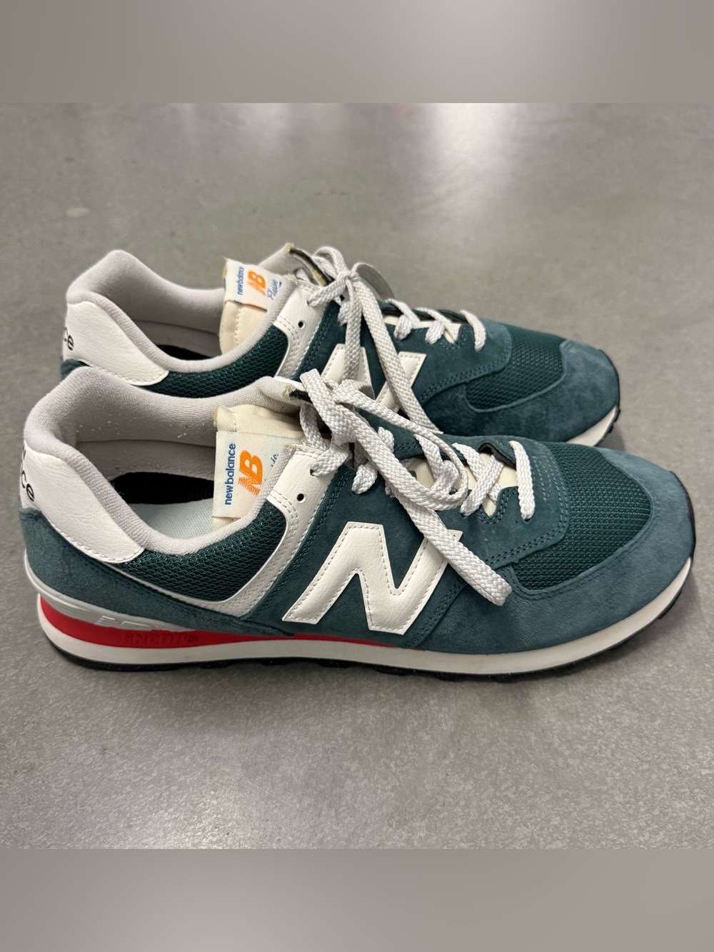 New Balance 574 Classic Sneaker Running Shoes, U574VPG, Mens Size 12